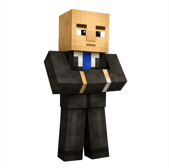 ManoLLM — the voxel businessman
